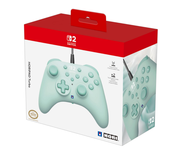 Hori Pad przewodowy Turbo Cozy Green (switch 2) - 1471591 - zdjęcie 4